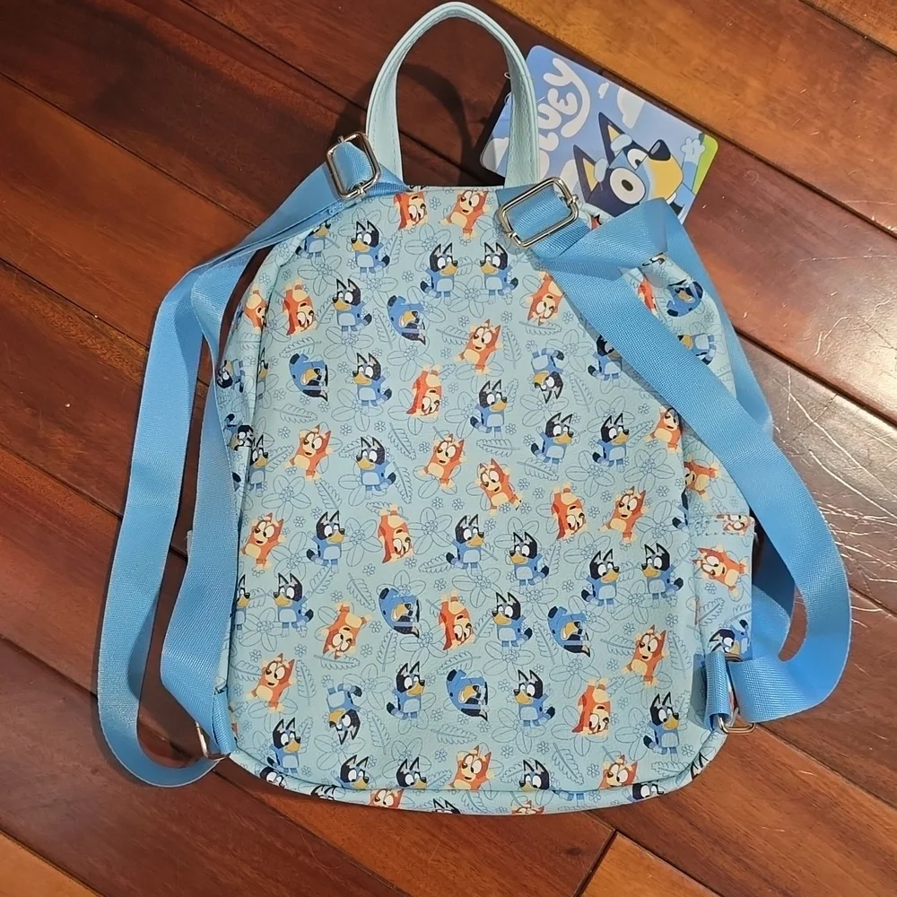 NWTs Bluey and Bingo Tropical Mini Backpack